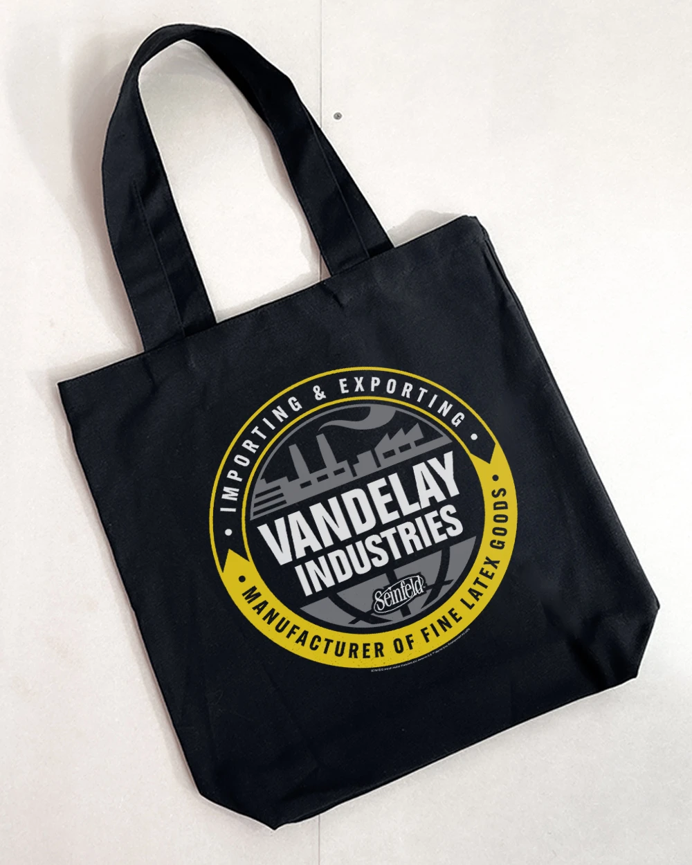 Vandelay Industries Logo Tote Bag 3 Vandelay Industries Logo Tote Bag
