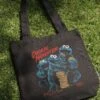 Sesame Street Cookie Kaiju Tote Bag -Thread Heads Sale Store Black Tote Bags e0568337 1476 4926 9a6b 0d62c85d8849