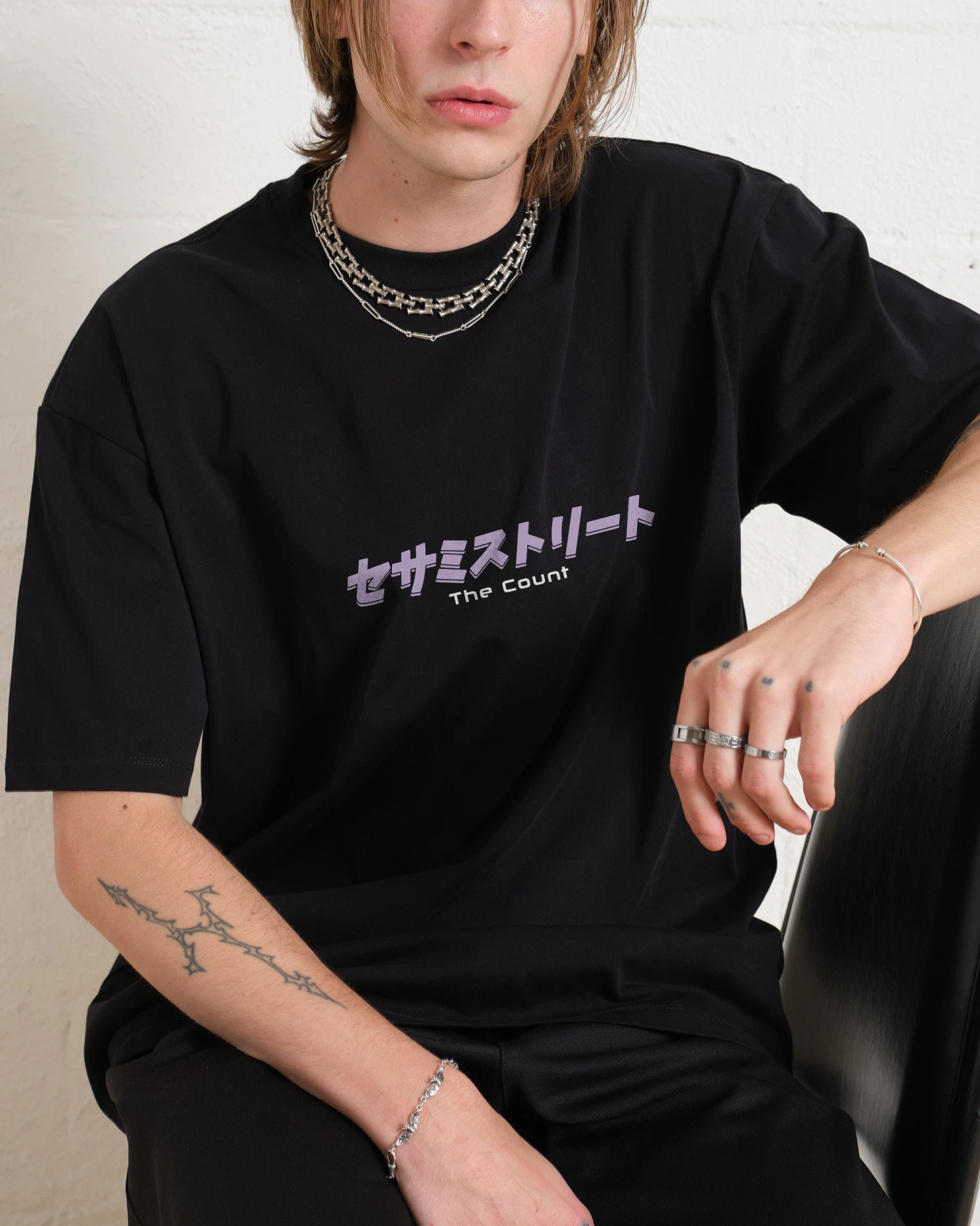 Sesame Street Japan Count Front And Back Oversized Tee 4 Sesame Street Japan Count Front And Back Oversized Tee - Image 2