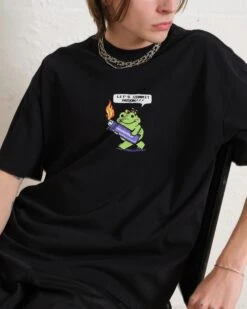 Let's Commit Arson Oversized Tee -Thread Heads Sale Store BlackOversized Front 62d237f6 6fec 4f30 956b b23edf37d3d1