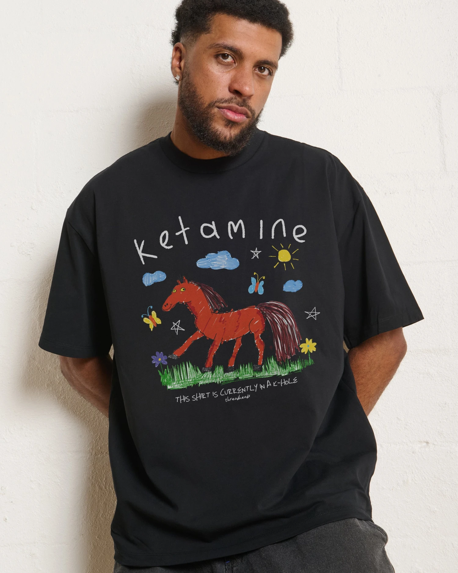 Ketamine Oversized Tee 4 Ketamine Oversized Tee - Image 2