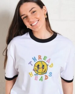 Thread Heads T-Shirt -Thread Heads Sale Store BlackRinger Front 22