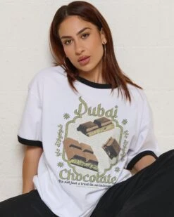 Dubai Choccy T-Shirt -Thread Heads Sale Store BlackRinger Front 97807592 87d3 4497 9bd3 04b3636bfd8c