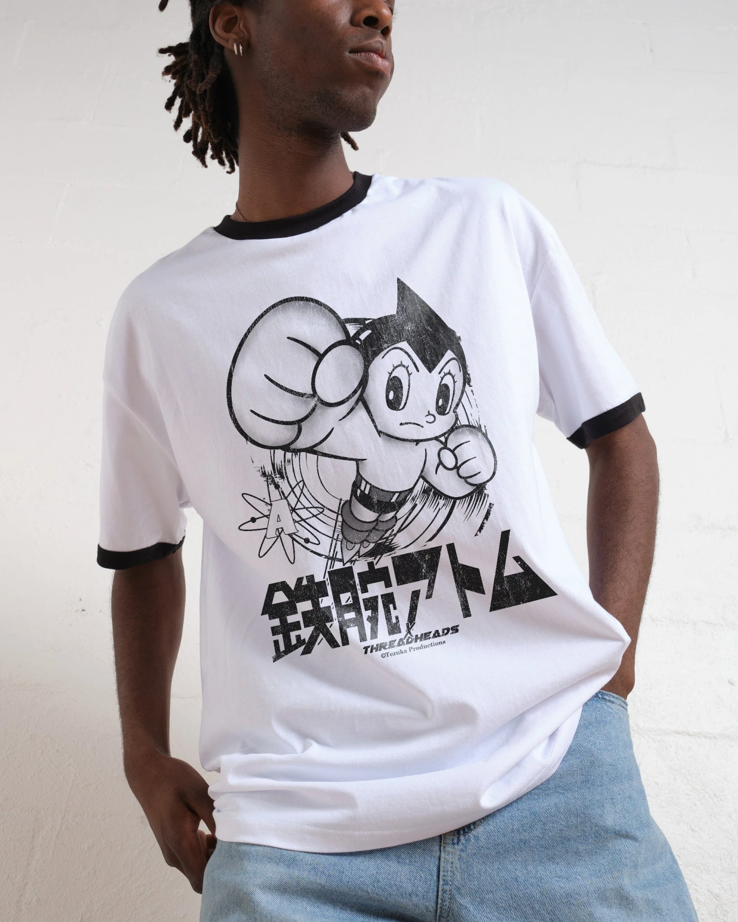 Astro Boy Black And White T-Shirt 8 Astro Boy Black And White T-Shirt - Image 6