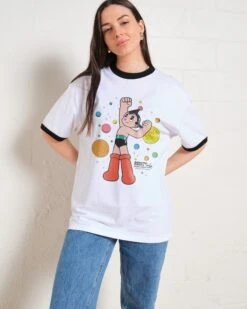 Astro Boy Planets T-Shirt -Thread Heads Sale Store BlackRinger Front f28e7c24 ceac 436a 8337 b74cdfb5b807