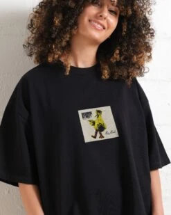 Sesame Street Big Bird Underground Oversized Tee -Thread Heads Sale Store BlackWomenOversized Front baa214bb 5332 4c99 b0dd 888ed997c927