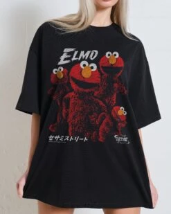 Sesame Street Tokyo Elmo Oversized Tee