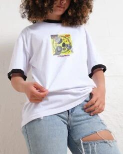 Sesame Street Three Is The Magic Number T-Shirt -Thread Heads Sale Store Black Ringer Front d7c30b6d 0977 40cc ae3a 4d8eed416489