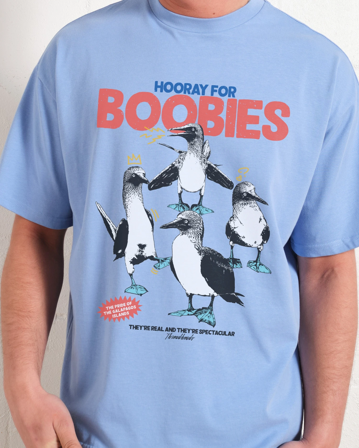 Hooray For Boobies Oversized Tee 7 Hooray For Boobies Oversized Tee - Image 5
