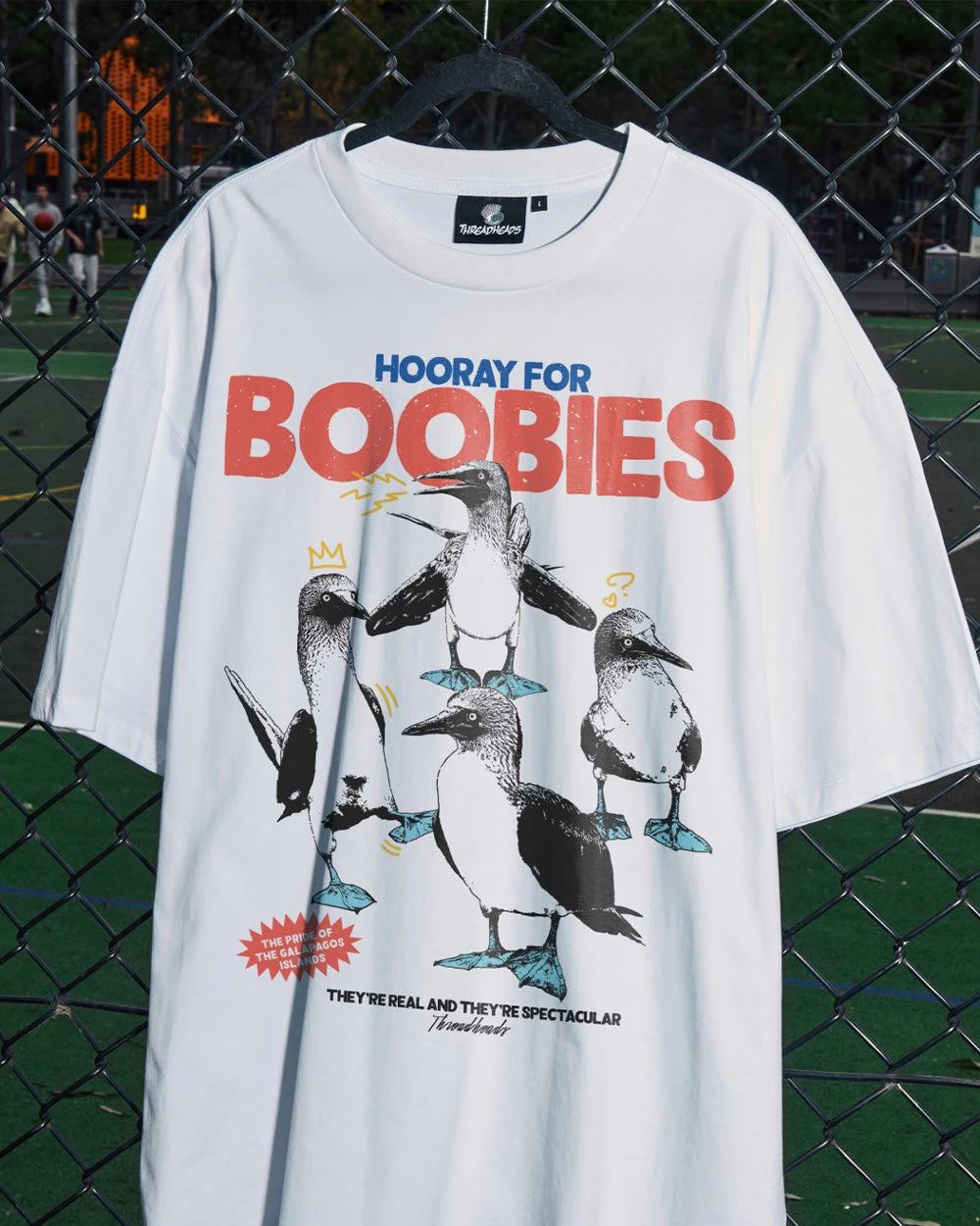 Hooray For Boobies Oversized Tee 6 Hooray For Boobies Oversized Tee - Image 4