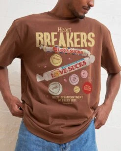 Heart Breakers T-Shirt -Thread Heads Sale Store Brown Front 2abe7279 78c7 4d81 bcd0 44ea58e265cc