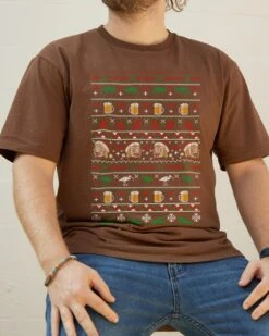 Aussie Ugly Sweater T-Shirt -Thread Heads Sale Store Brown Front copy 4 dc133e57 0ef3 416f 8cb7 d8adfa31d1a8