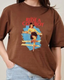 Save A Horse, Ride A Cowboy T-Shirt -Thread Heads Sale Store Brown Front e38d20f3 2e4d 48d2 b669 a21cce86ee87