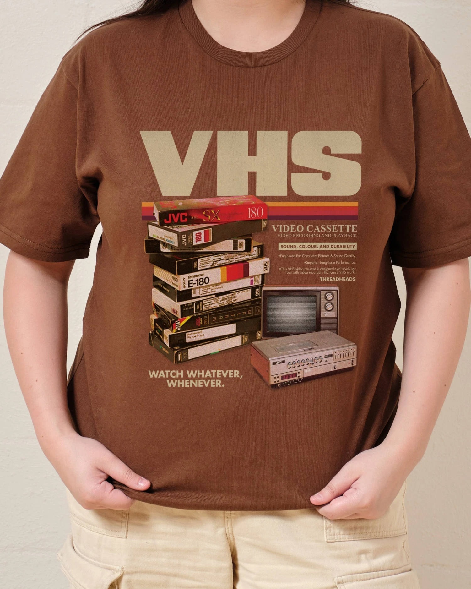 Vintage VHS Tapes T-Shirt 13 Vintage VHS Tapes T-Shirt - Image 11