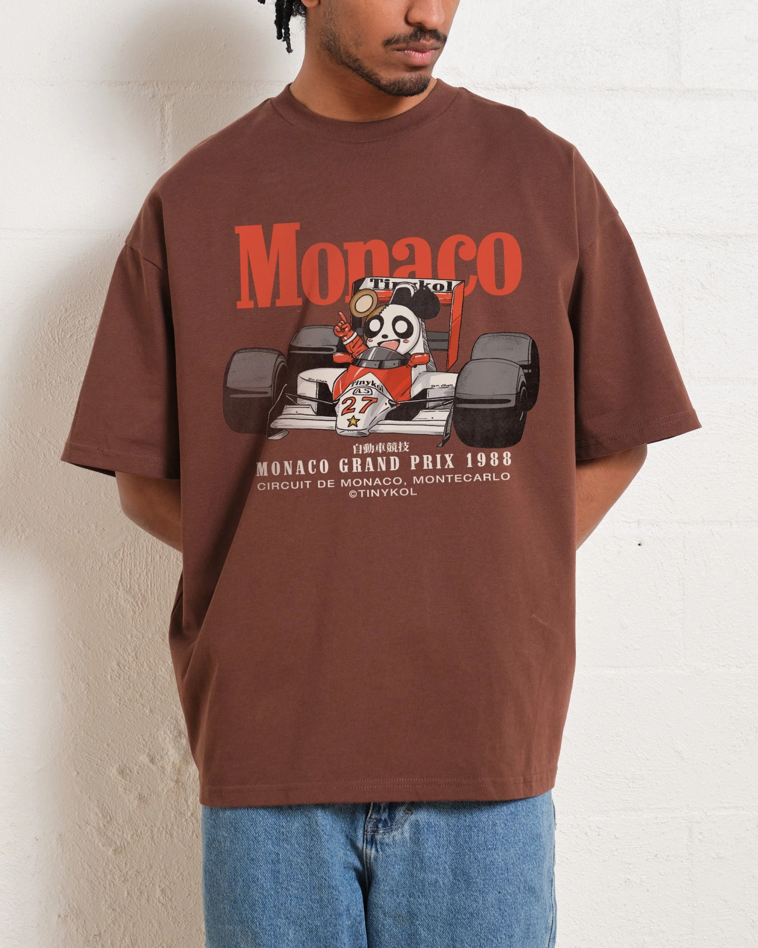 Monaco Racing Oversized Tee 3 Monaco Racing Oversized Tee