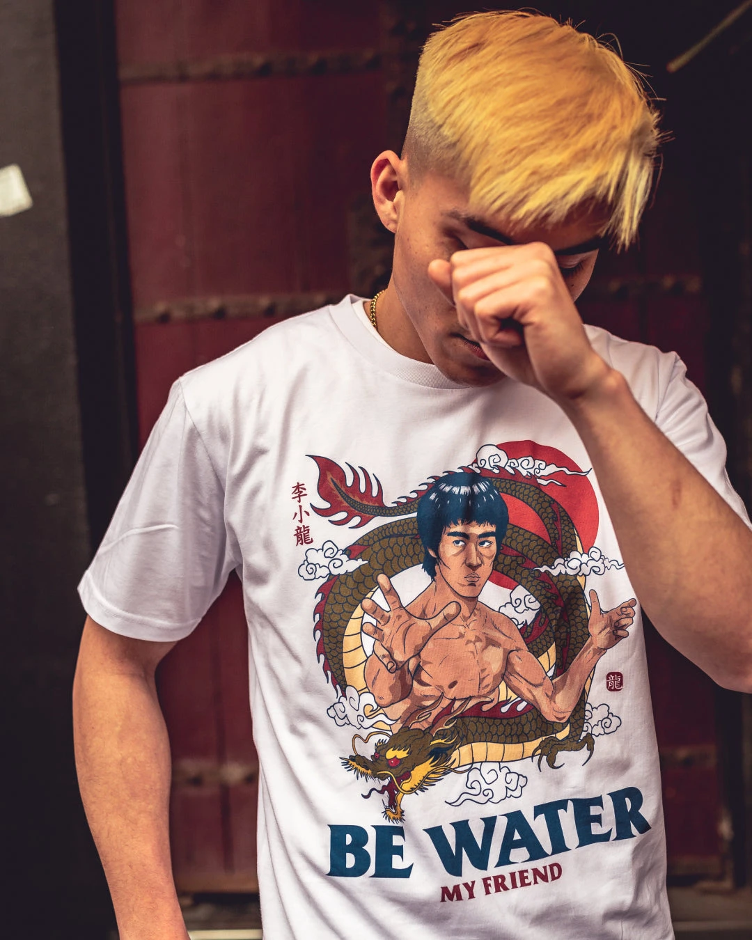 Bruce Lee Be Water T-Shirt 4 Bruce Lee Be Water T-Shirt - Image 2