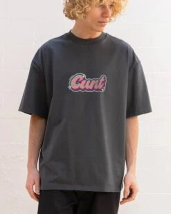 Cunt Oversized Tee -Thread Heads Sale Store CharcoalOversized Front 3 a7fd14a1 aa45 4c5a a45b c0c431f3bb95