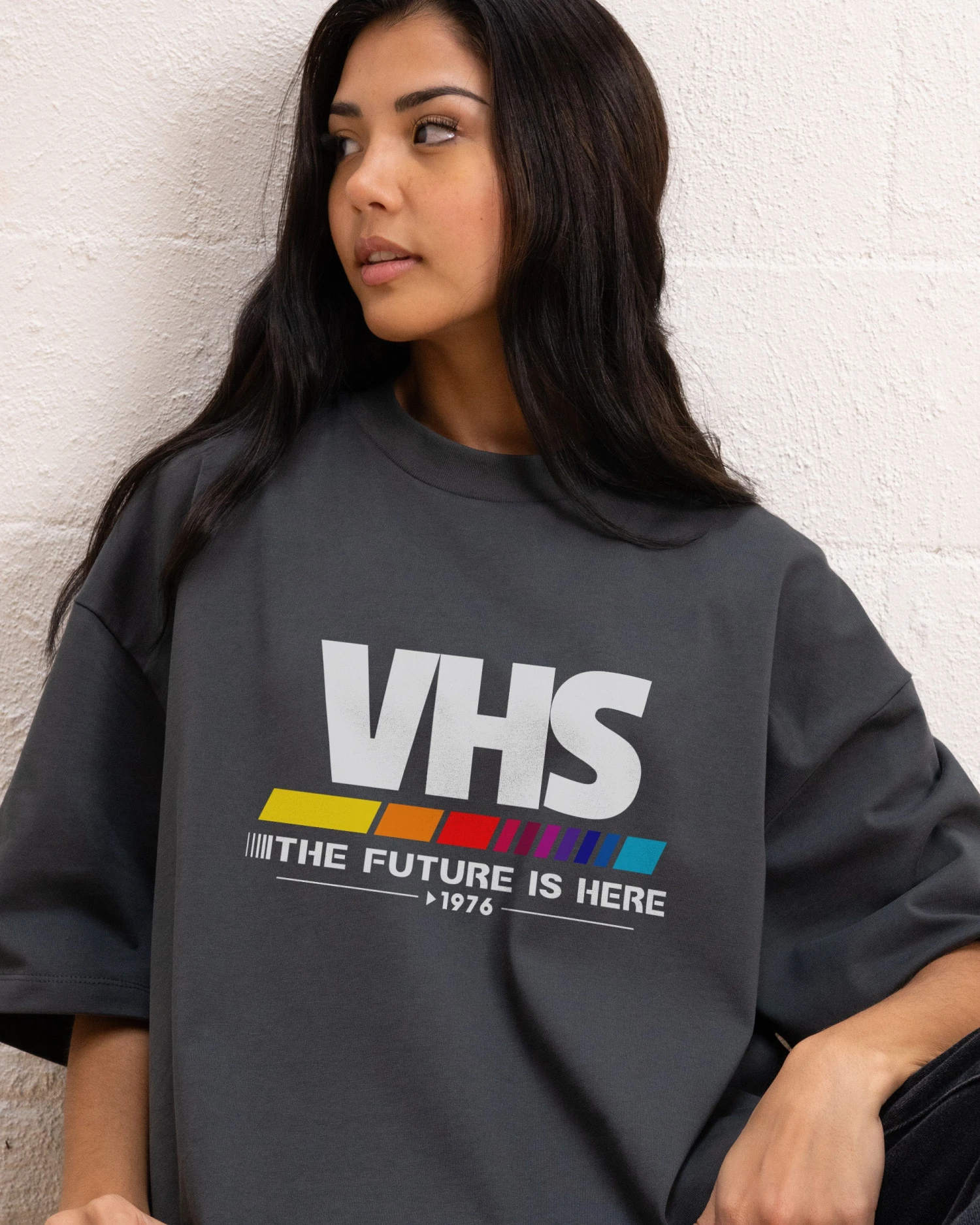 VHS - The Future Is Now Oversized Tee 3 VHS - The Future Is Now Oversized Tee