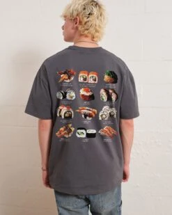 Sushi T-Shirt -Thread Heads Sale Store Coal Back e6f0332c e44a 40a9 be14 d1548449f926