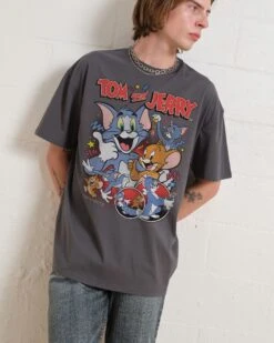 Tom And Jerry Vintage T-Shirt -Thread Heads Sale Store Coal Front 1 bf478943 f7fd 4d67 bf90 585a8b7f1995
