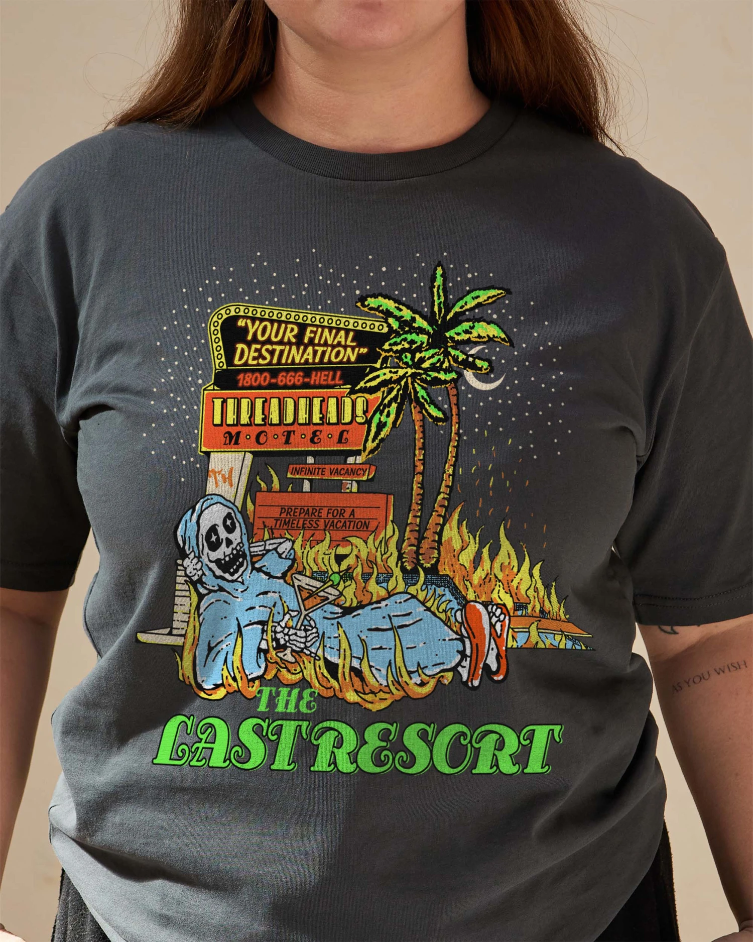 Last Resort Hotel Vacation Packages T-Shirt 6 Last Resort Hotel Vacation Packages T-Shirt - Image 4