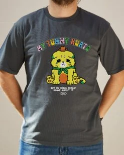 My Tummy Hurts T-Shirt -Thread Heads Sale Store Coal Front 55fbabfe e632 4215 aa90 3034b4b51c64