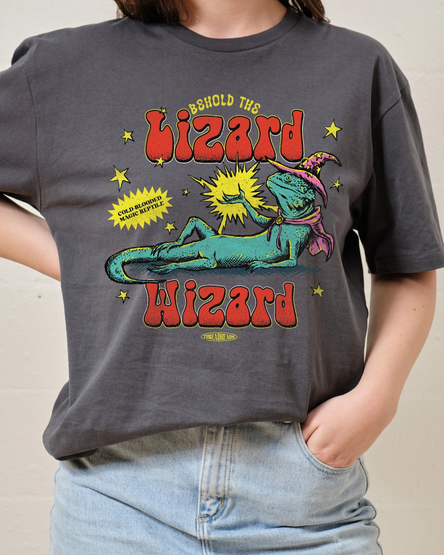 Lizard Wizard T-Shirt 7 Lizard Wizard T-Shirt - Image 5