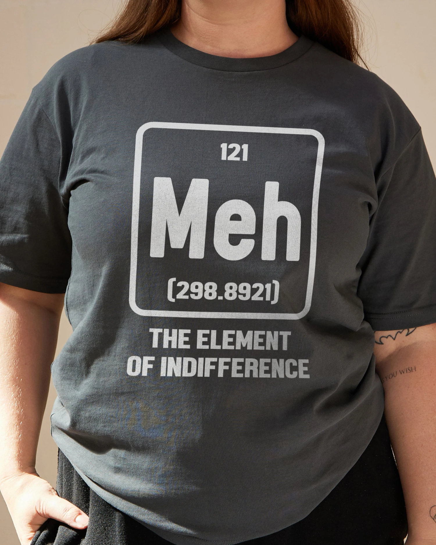 Meh The Element Of Indifference T-Shirt 9 Meh The Element Of Indifference T-Shirt - Image 7