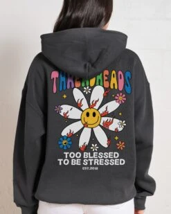 Too Blessed To Be Stressed Hoodie 14 Too Blessed To Be Stressed Hoodie -Thread Heads Sale Store Coal Hoodie Women Back fa1176e0 20ad 4ff6 9753 842e51998626