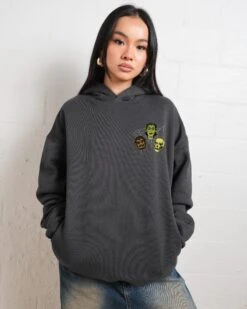Monster Mash Hoodie -Thread Heads Sale Store Coal Hoodie Women Front 6b615681 4893 4864 973c fe0e05681510