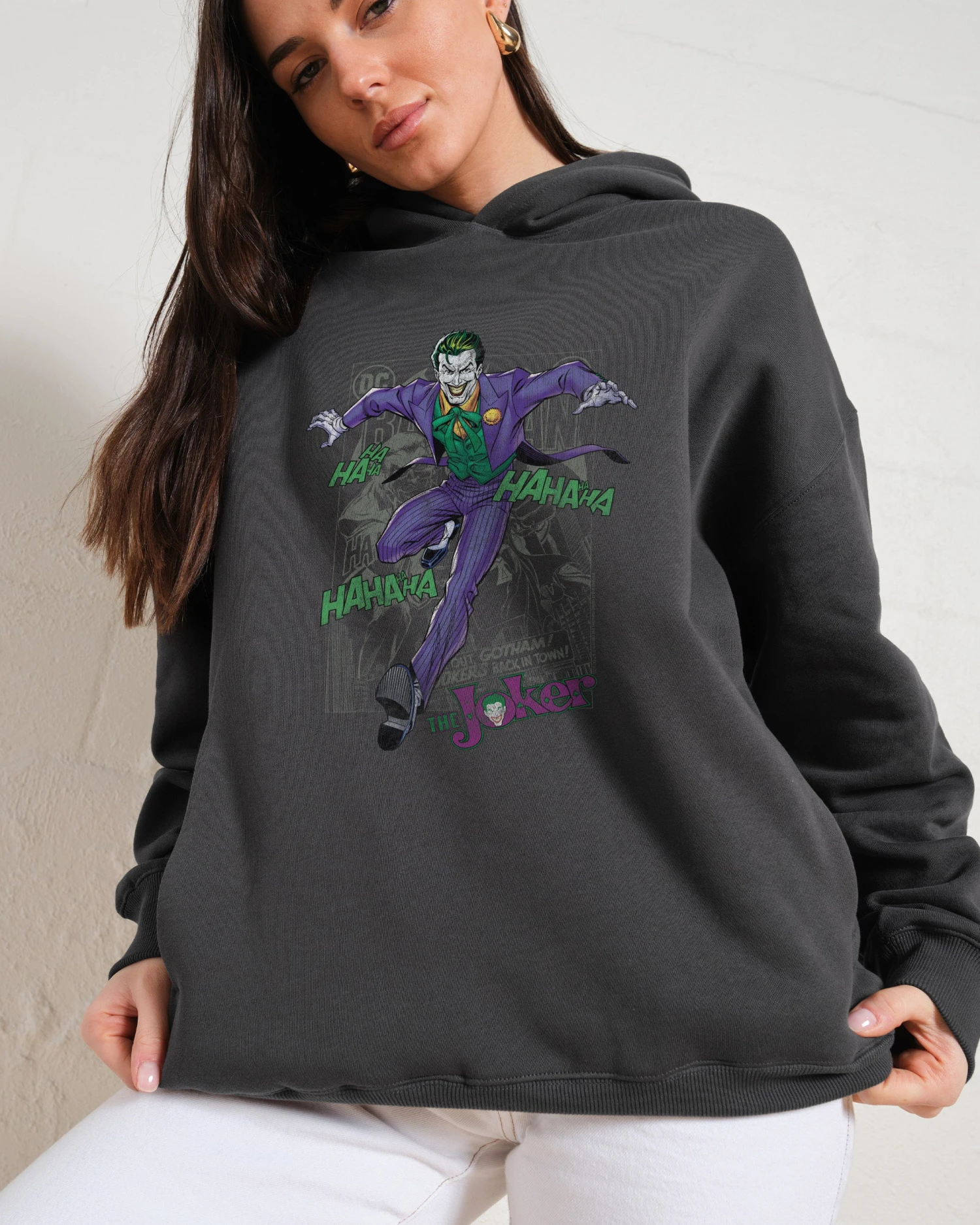 DC The Joker Hoodie 6 DC The Joker Hoodie - Image 4
