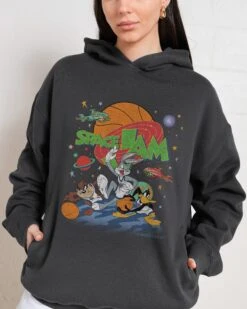 Space Jam Hoodie -Thread Heads Sale Store Coal Hoodie Women Front c225b4c9 8f10 4a63 8ced dadd6f52f150
