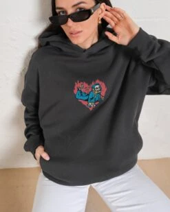 No You Hang Up Hoodie -Thread Heads Sale Store Coal Hoodie Women Front ca958be1 699e 4579 8d18 0a4f74561d86