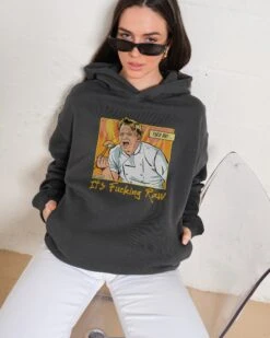 It's Raw! Hoodie 12 It's Raw! Hoodie -Thread Heads Sale Store Coal Hoodie Women Front dd392e1f 3093 4b14 932c 88454bdf1e23