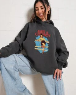 Save A Horse, Ride A Cowboy Hoodie -Thread Heads Sale Store Coal Hoodie Women Front e84e5d18 b881 42f1 83aa 5e9d3ada93c9