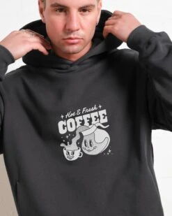 Hot & Fresh Coffee Hoodie 11 Hot & Fresh Coffee Hoodie -Thread Heads Sale Store Coal Men Hoodie Front 35b91c5f 0bd5 49e1 8605 242237ba104f