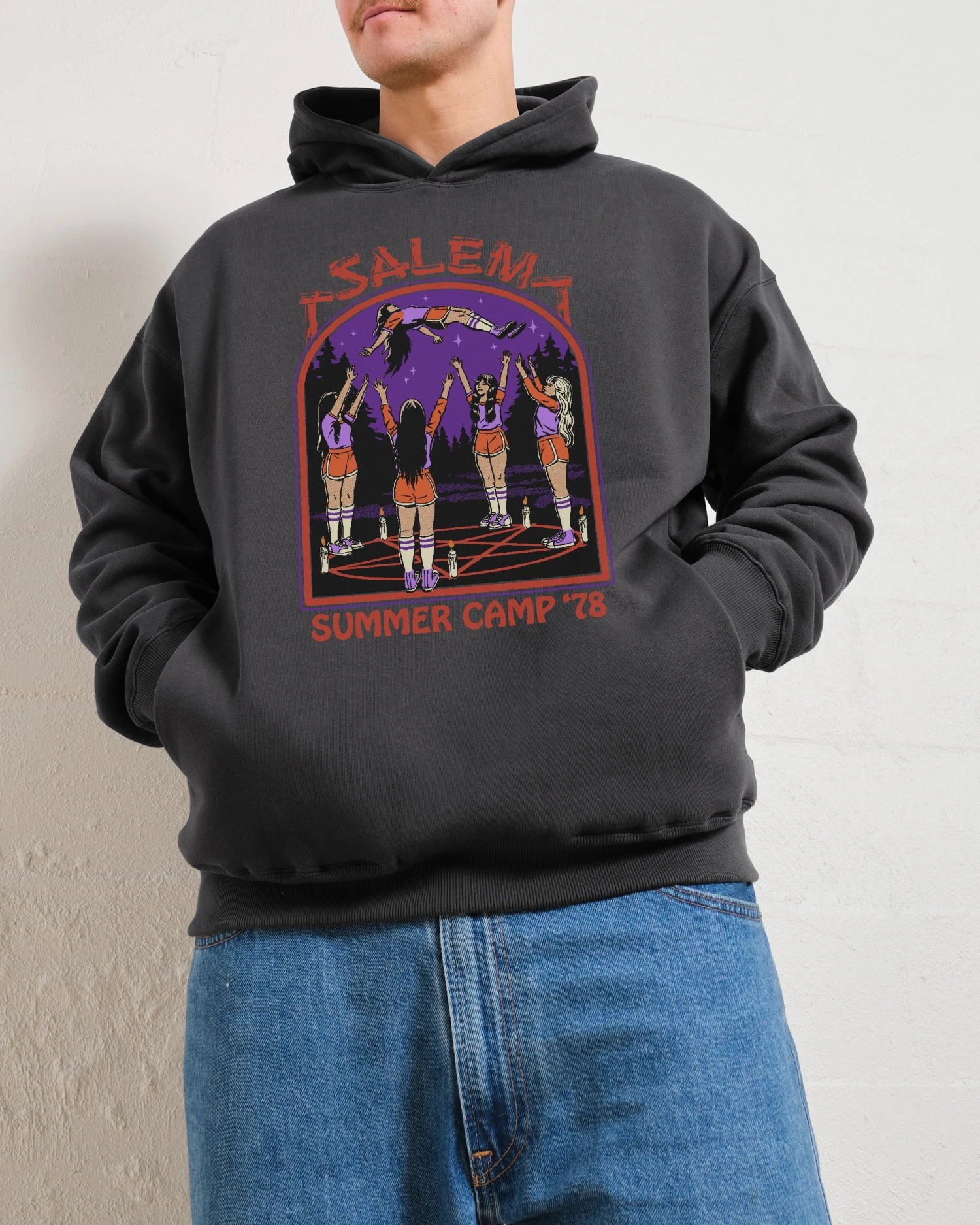 Salem Summer Camp Hoodie 4 Salem Summer Camp Hoodie - Image 2