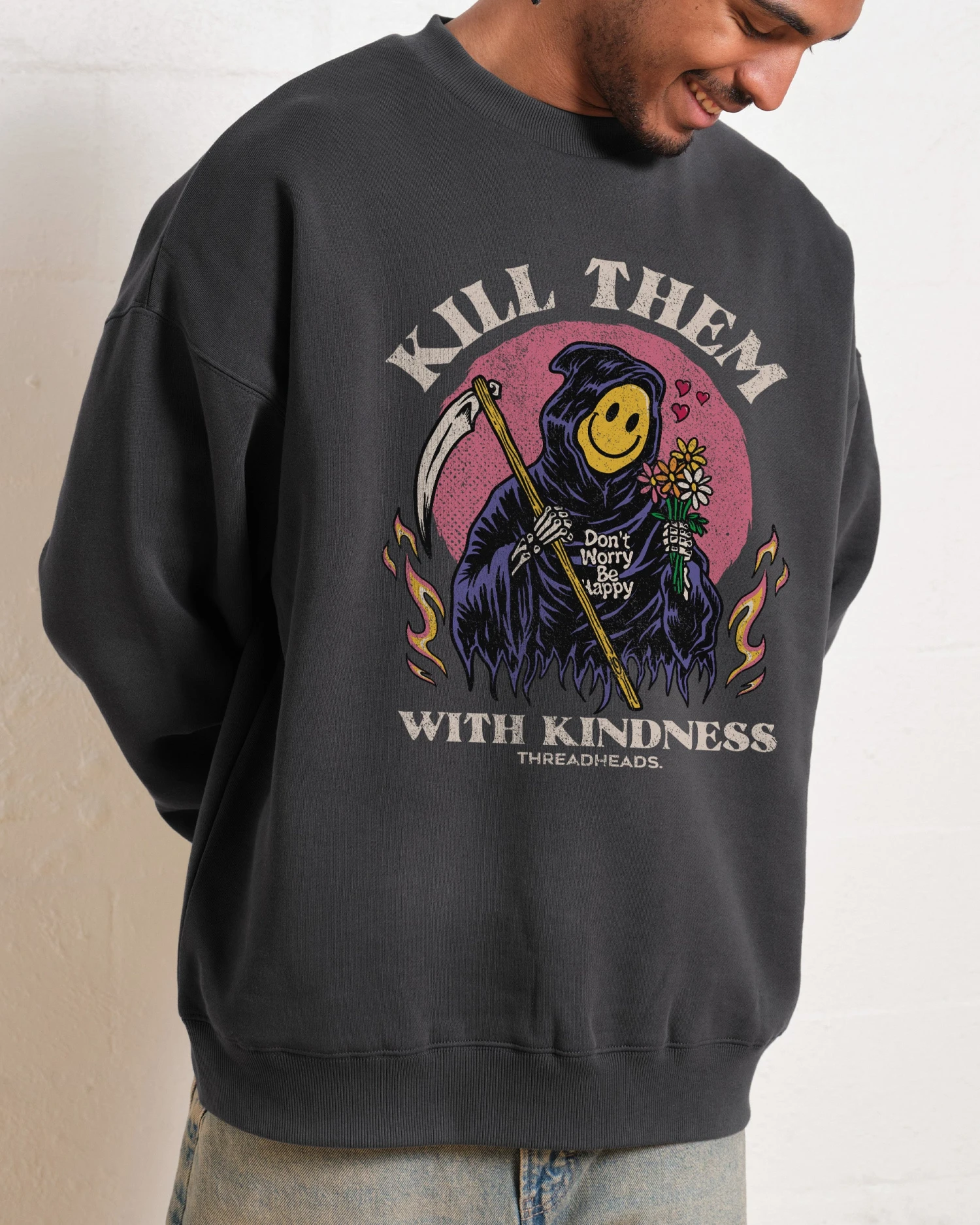 Kill Them With Kindness Sweatshirt 3 Kill Them With Kindness Sweatshirt