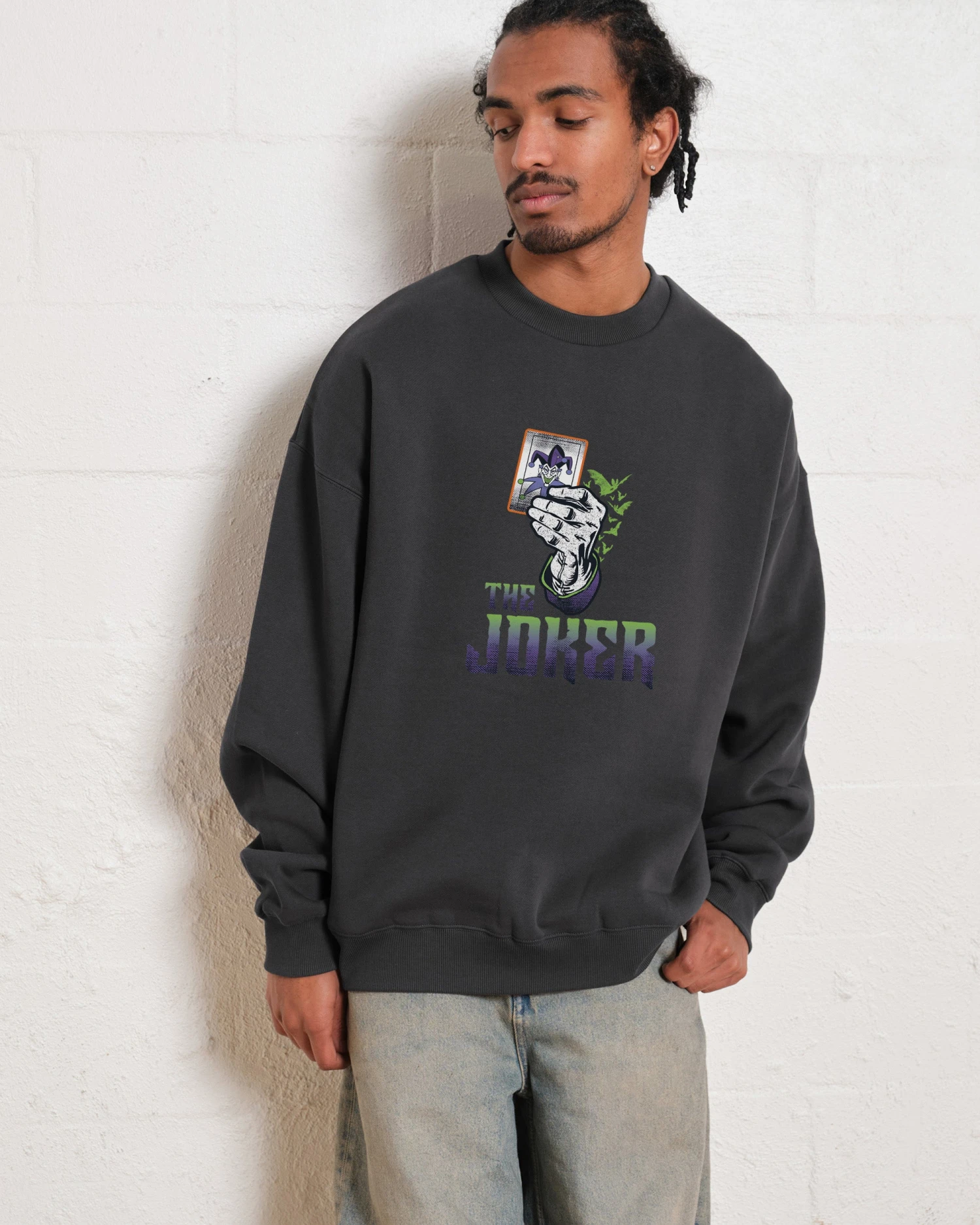 DC Joker Arkham Asylum Sweatshirt 6 DC Joker Arkham Asylum Sweatshirt - Image 4