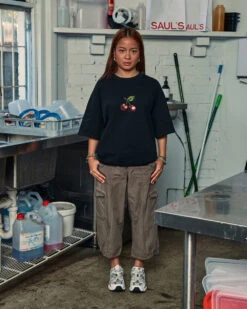 Cherry Drip Oversized Tee -Thread Heads Sale Store FoodCapsule1