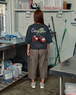 Cherry Drip Oversized Tee -Thread Heads Sale Store FoodCapsule7