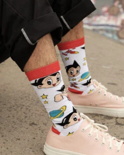 Astro Boy Face Socks -Thread Heads Sale Store Frame20 b8e99b71 336c 4ac5 a1fc 24e91e127423