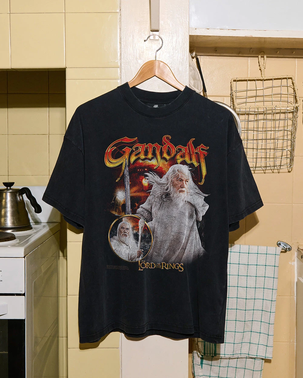 Gandalf The White Oversized Tee 5 Gandalf The White Oversized Tee - Image 3