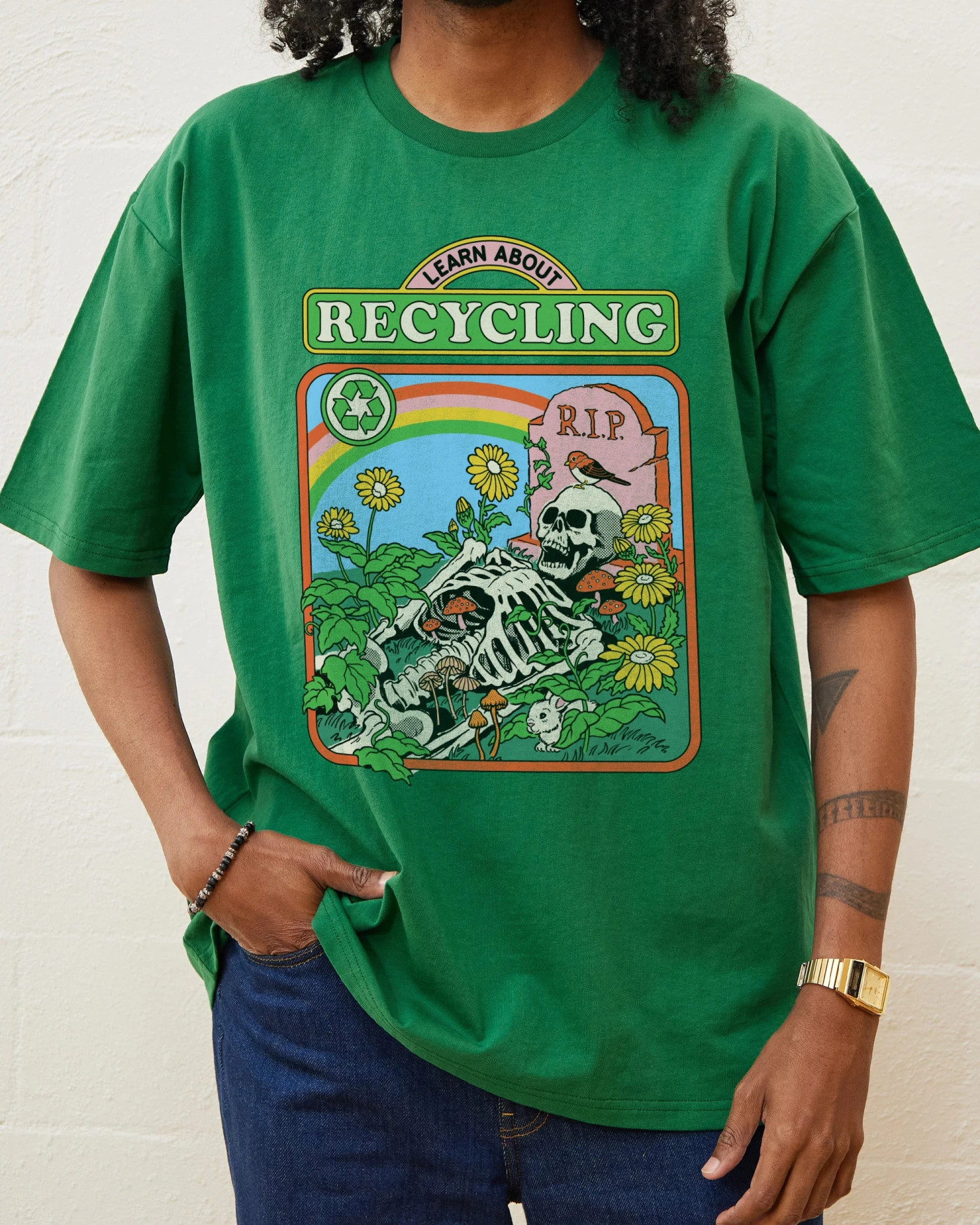 Learn About Recycling T-Shirt 6 Learn About Recycling T-Shirt - Image 4