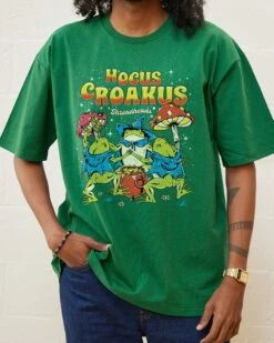 Hocus Croakus T-Shirt -Thread Heads Sale Store Green Front c49f4242 79d3 4e95 851c cdc63f401447