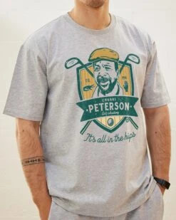 Chubbs Peterson Golf Academy T-Shirt -Thread Heads Sale Store Grey Front 78460039 d8dc 49bd a879 58bfa02320a4