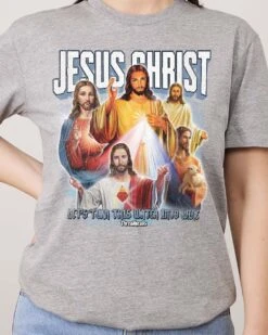 Vintage Jesus Christ T-Shirt 12 Vintage Jesus Christ T-Shirt -Thread Heads Sale Store Grey Front 9954e93d 07e8 4d7e 80e1 2ad2aa7f0991