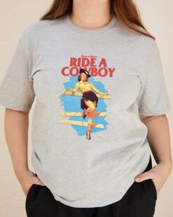 Save A Horse, Ride A Cowboy T-Shirt -Thread Heads Sale Store Grey Front b778d374 7343 450c bdb4 a82125c2ed77