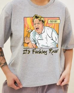 It's Raw! T-Shirt -Thread Heads Sale Store Grey Front eff3ae78 9cff 40c0 94a2 7e138c197574