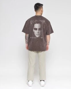 Matrix Revolution Wash Tee -Thread Heads Sale Store GreyWashed Full Body Back f5b3c6ff aad0 461b 87dd ecf28ef2ce70